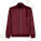 Trailer 2.0 unisex zip-through sweatshirt - stsu253-burgundy-packshot-main-front - variant 