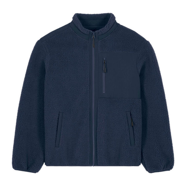 Brooker unisex relaxed fit sherpa jacket