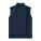 Liner unisex sleeveless sherpa jacket - stju249-frenchnavy-packshot-main-back - variant 