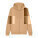 Cultivator 2.0 unisex zip-thru hoodie - stsu179-latte_packshot_main_front - variant Eg STSU179C112XS