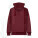 Connector 2.0 unisex medium fit zip-thru hoodie - stsu207-burgundy_packshot_main_back - variant Eg STSU207C2441L