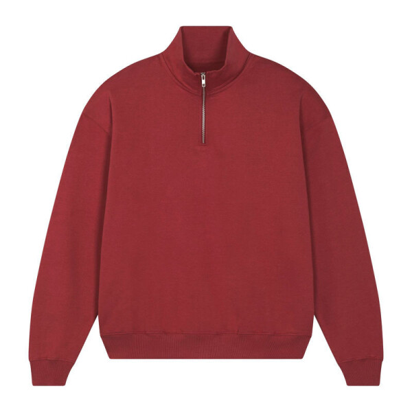 Miller Dry unisex boxy quarter zip sweatshirt