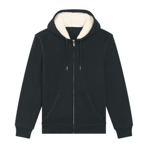 Hygger Sherpa unisex lined zip-thru hoodie - Reklamnepredmety