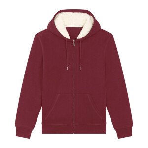 Hygger Sherpa unisex lined zip-thru hoodie - Reklamnepredmety