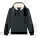 Hygger Sherpa unisex lined zip-thru hoodie - stsu956-darkheathergrey_packshot_main_front - variant Eg STSU956C6511L