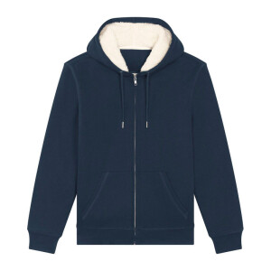 Hygger Sherpa unisex lined zip-thru hoodie - Reklamnepredmety