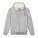 Hygger Sherpa unisex lined zip-thru hoodie - stsu956-heathergrey_packshot_main_front - variant Eg STSU956C2501L