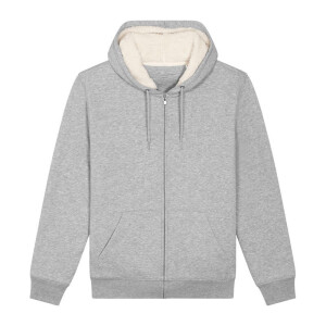 Hygger Sherpa unisex lined zip-thru hoodie - Reklamnepredmety