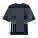 Blaster unisex oversized high neck t-shirt - sttu815-indiainkgrey_packshot_main_back - variant Eg STTU815C7152X