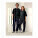 Blaster 2.0 unisex oversized high neck t-shirt - sttu959-black_duo_main_front - variant Eg STTU959C0021L