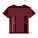 Stella Serena women's scoop neck t-shirt - sttw173-burgundy_packshot_main_front - variant Eg STTW173C2441L