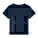 Stella Isla women's V-neck t-shirt - sttw176-frenchnavy_packshot_main_front - variant Eg STTW176C7271X