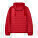 The men's padded jacket - stjm188-red_packshot_main_back - variant Eg STJM188C0041L