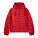 The women's padded jacket - stjw191-red_packshot_main_front - variant Eg STJW191C0041X