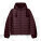 The women's padded jacket - stjw191-redbrown_packshot_main_front - variant Eg STJW191C1161X