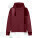 The iconic mid-light relaxed hoodie sweatshirt - stsu077-burgundy_packshot_main_front - variant Eg STSU077C2442X