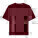 The iconic mid-light unisex relaxed t-shirt - sttu964-burgundy_packshot_main_front - variant Eg STTU964C2441L