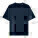 The iconic mid-light unisex relaxed t-shirt - sttu964-frenchnavy_packshot_main_front - variant Eg STTU964C7271L