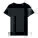 The iconic mid-light women’s fitted t-shirt - sttw079-black_packshot_main_front - variant Eg STTW079C0021L