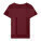 The iconic mid-light women’s fitted t-shirt - sttw079-burgundy_packshot_main_back - variant Eg STTW079C2441L