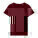 The iconic mid-light women’s fitted t-shirt - sttw079-burgundy_packshot_main_front - variant Eg STTW079C2441L