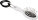 Travel brush with hair ties COIFFEUR