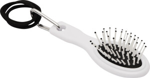 Travel brush with hair ties COIFFEUR - Reklamnepredmety