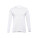 Men's long-sleeved 100% cotton piqué polo shirt THC BERN WH II.
