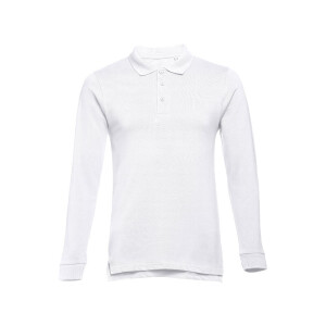 Men's long sleeve polo shirt THC BERN WH 3XL II. - Reklamnepredmety