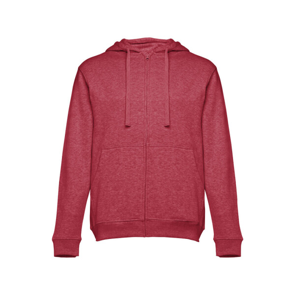 THC AMSTERDAM II. Men's hoodie in cotton and polyester with full zip