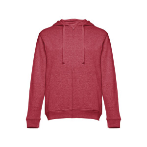 THC AMSTERDAM II. Men's hoodie in cotton and polyester with full zip - Reklamnepredmety