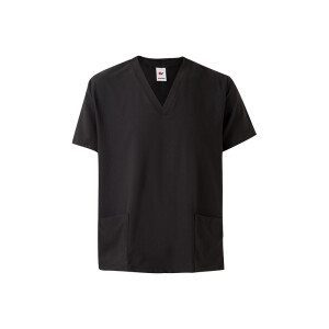 VL FLORA. Short-sleeved tunic (140 g/m²) made from 100% microfibre - Reklamnepredmety