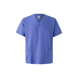 VL FLORA. Short-sleeved tunic (140 g/m²) made from 100% microfibre - Reklamnepredmety