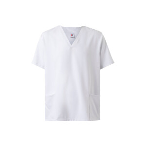 VL FLORA. Short-sleeved tunic (140 g/m²) made from 100% microfibre - Reklamnepredmety