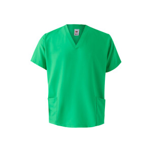 VL FLORA. Short-sleeved tunic (140 g/m²) made from 100% microfibre - Reklamnepredmety
