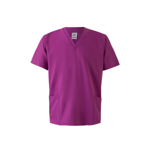 VL FLORA. Short-sleeved tunic (140 g/m²) made from 100% microfibre - Reklamnepredmety