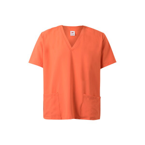 VL FLORA. Short-sleeved tunic (140 g/m²) made from 100% microfibre - Reklamnepredmety