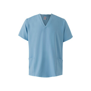 VL FLORA. Short-sleeved tunic (140 g/m²) made from 100% microfibre - Reklamnepredmety