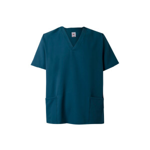 VL FLORA. Short-sleeved tunic (140 g/m²) made from 100% microfibre - Reklamnepredmety