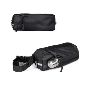 Waist bag with reflective elements DELFOS POUCH SHINY - Reklamnepredmety