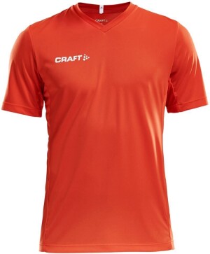 Men's V-neck sports shirt Squad Go Jersey Solid M - Reklamnepredmety