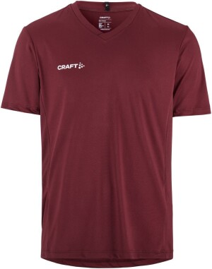 Men's V-neck sports shirt Squad Go Jersey Solid M - Reklamnepredmety