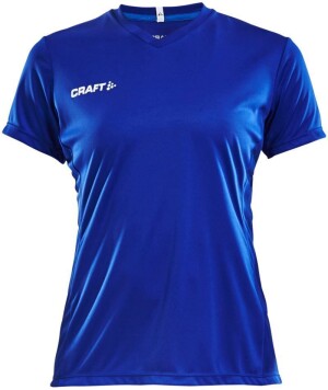 Ladies' V-neck sports shirt Squad Go Jersey Solid W - Reklamnepredmety