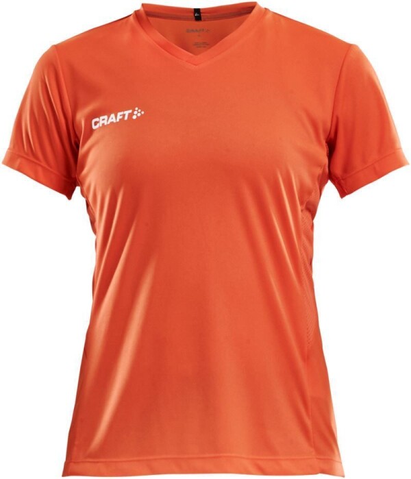 Ladies' V-neck sports shirt Squad Go Jersey Solid W