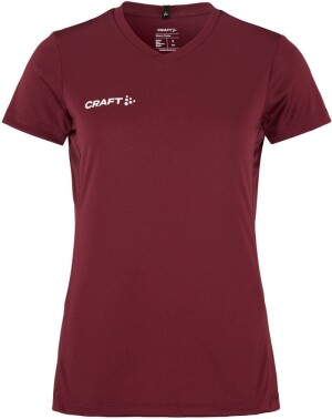 Ladies' V-neck sports shirt Squad Go Jersey Solid W - Reklamnepredmety