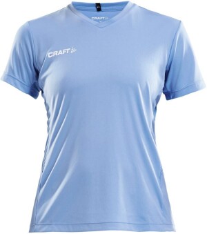 Ladies' V-neck sports shirt Squad Go Jersey Solid W - Reklamnepredmety