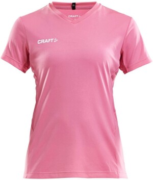 Ladies' V-neck sports shirt Squad Go Jersey Solid W - Reklamnepredmety
