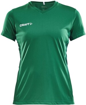 Ladies' V-neck sports shirt Squad Go Jersey Solid W - Reklamnepredmety
