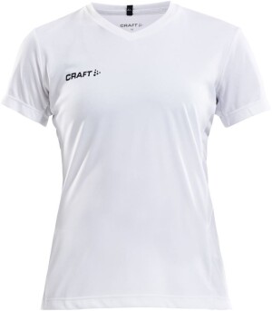 Ladies' V-neck sports shirt Squad Go Jersey Solid W - Reklamnepredmety