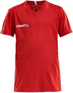 Kids V-Neck Sports Shirt Squad Go Jersey Solid Jr - Reklamnepredmety